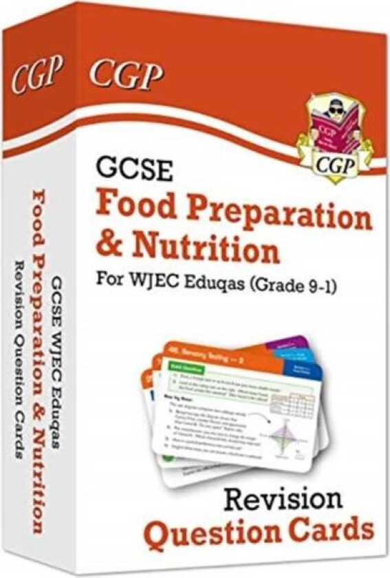 GCSE Food Preparation & Nutrition WJEC Eduqas Revision Question Cards av CGP Books