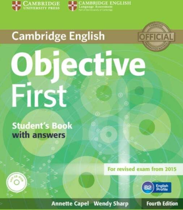 Objective First Student's Book with Answers with CD-ROM av Anette Capel
