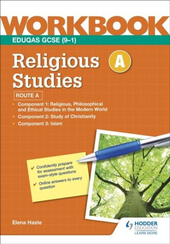Eduqas GCSE (9-1) Religious Studies Route A Workbook av Elena Haste