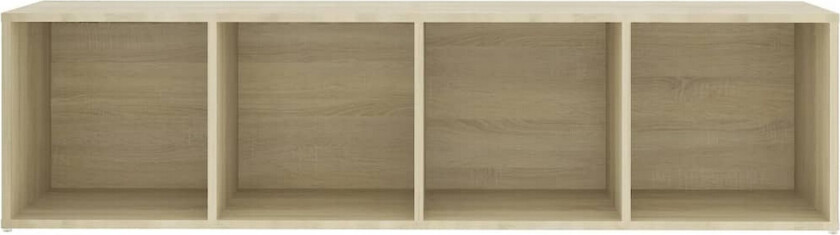 TV-benk sonoma eik 142,5x35x36,5 cm sponplate