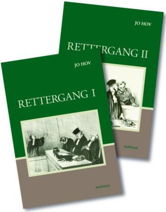 Rettergang I/II av Jo Hov