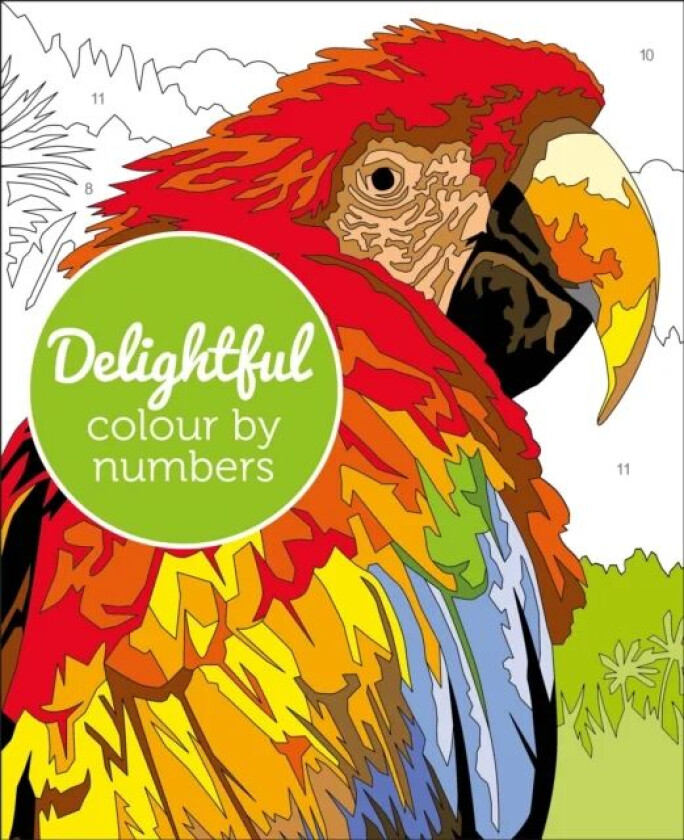 Delightful Colour by Numbers av David Woodroffe