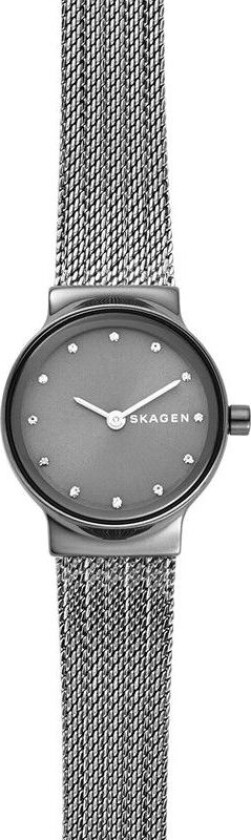 Freja SKW2700 - Kvarts - Grå - Dameklokker - Meshlenke - Mineral