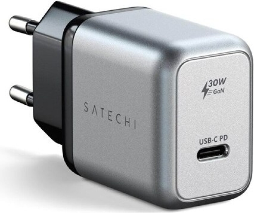 30W USB-C PD GaN Vegglader