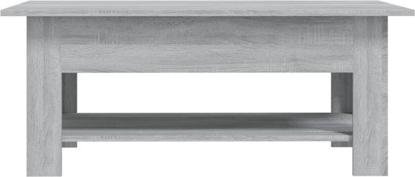 Salongbord grå sonoma eik 102x55x42 cm sponplate