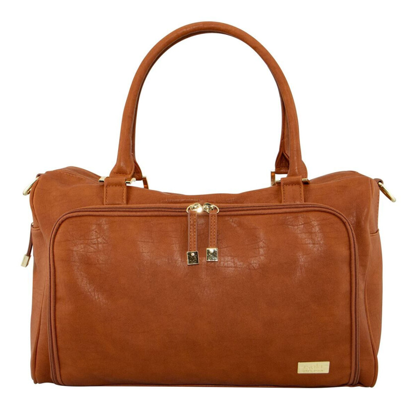 Stelleveske Double Zip, Amber tan