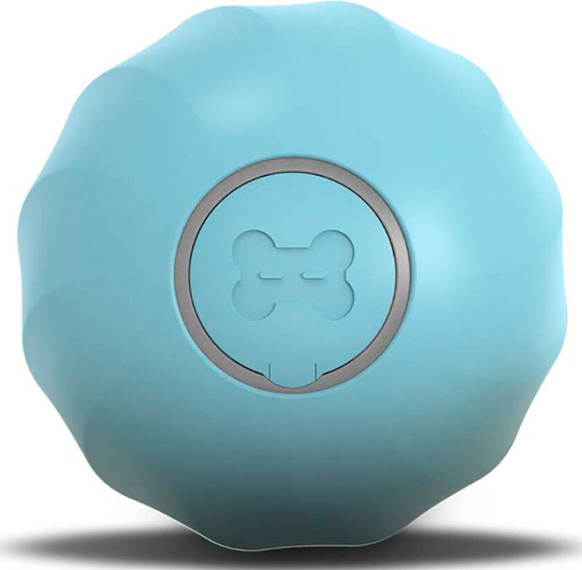 Interactive ball for dogs and cats Ice Cream (blue)