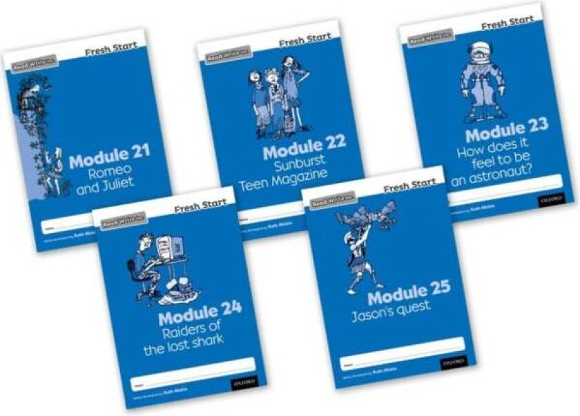 Read Write Inc. Fresh Start: Modules 21-25 - Mixed Pack of 5 av Gill Munton