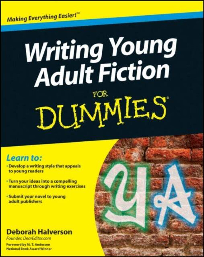 Writing Young Adult Fiction For Dummies av Deborah Halverson