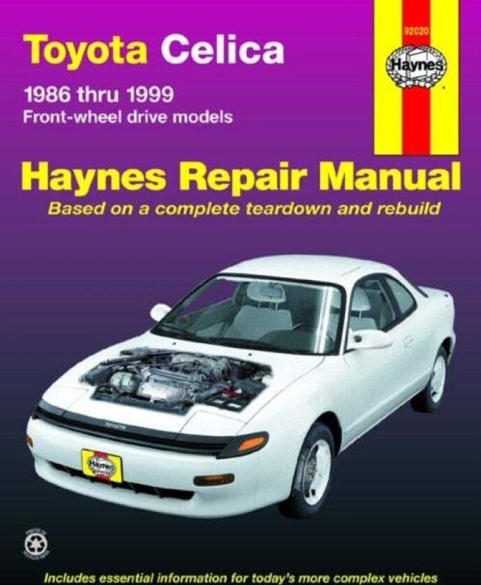 Toyota Celica FWD (1986-1999)Haynes Repair Manual (USA) av Haynes Publishing