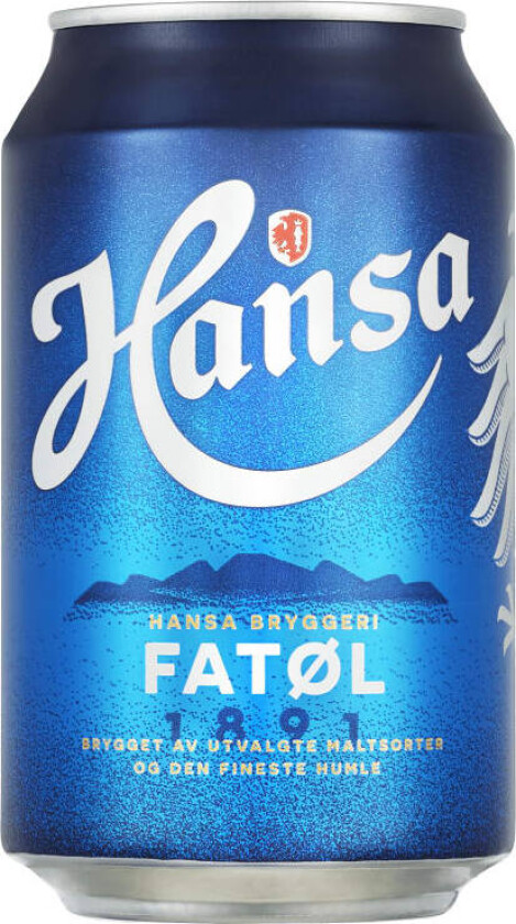 Hansa Fatøl 0,33l boks