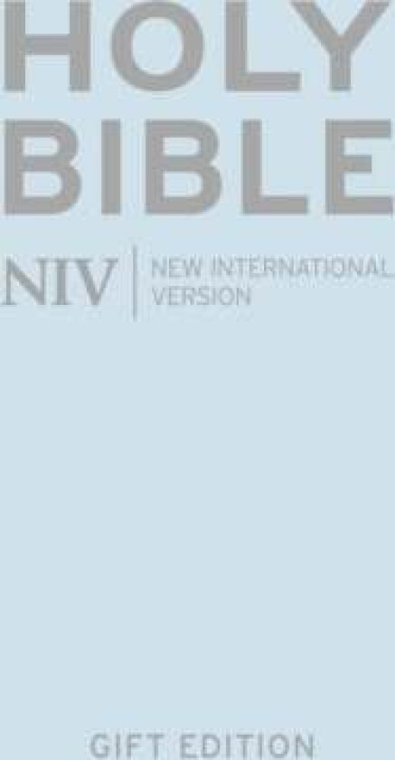 NIV Pocket Pastel Blue Soft-tone Bible av New International Version