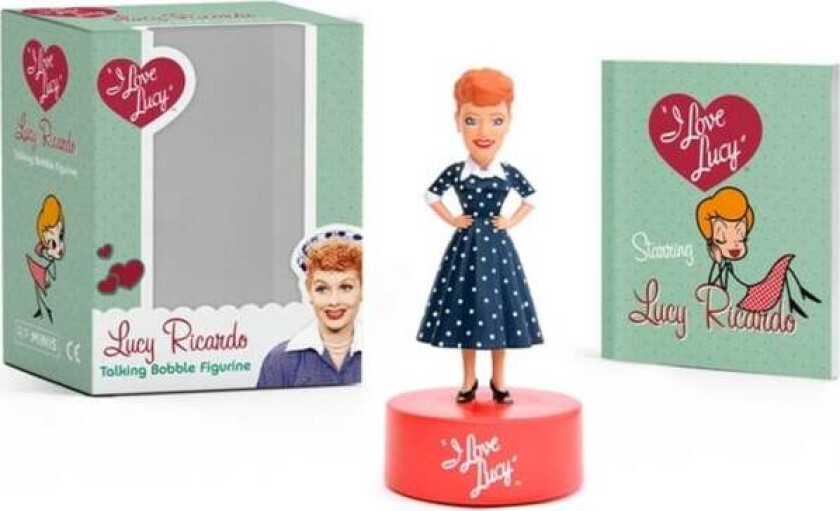 I Love Lucy: Lucy Ricardo Talking Bobble Figurine av Elisabeth Edwards