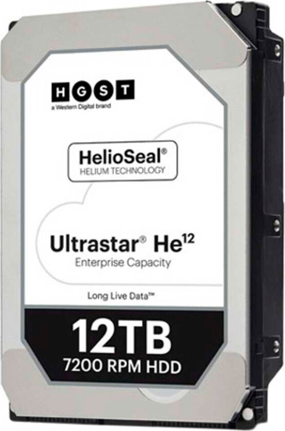 WD Ultrastar DC HC520 HUH721212AL5200 - Harddisk - 12 TB - intern - 3,5 - SAS 12Gb/s - 7200 rpm - buffer: 256 MB