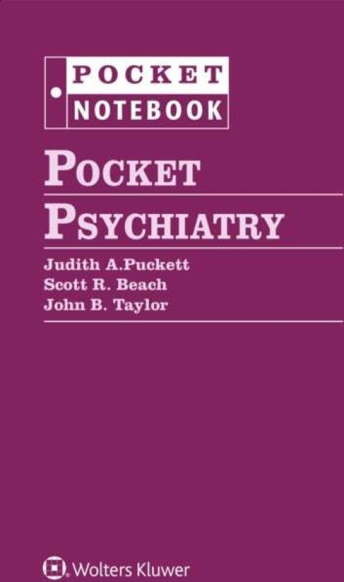 Pocket Psychiatry av John B. Taylor, Judith Puckett, Scott R. Beach