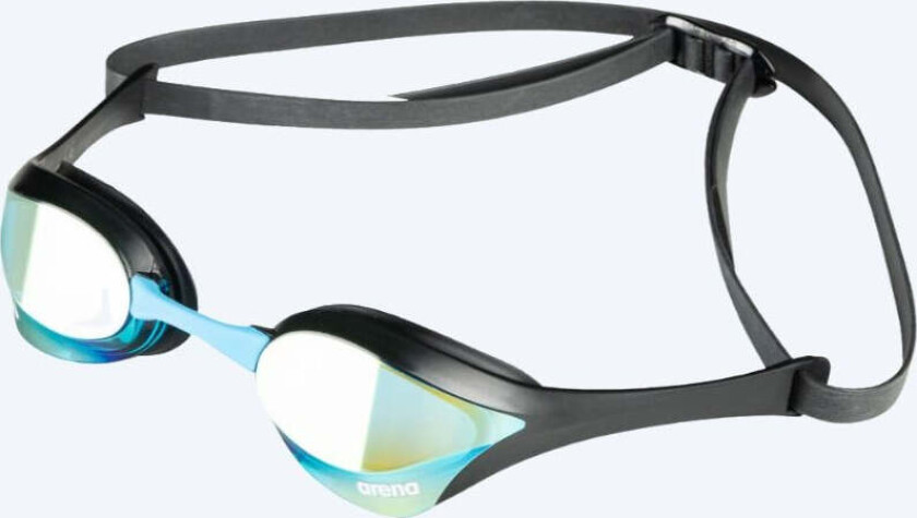 Elite svømmebriller - Cobra Ultra SWIPE Mirror - Svart (Blå mirror)