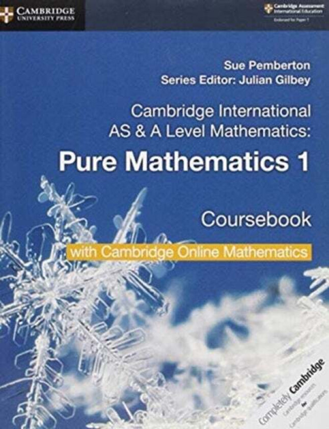 Cambridge International AS & A Level Mathematics Pure Mathematics 1 Coursebook with Cambridge Online av Sue Pemberton