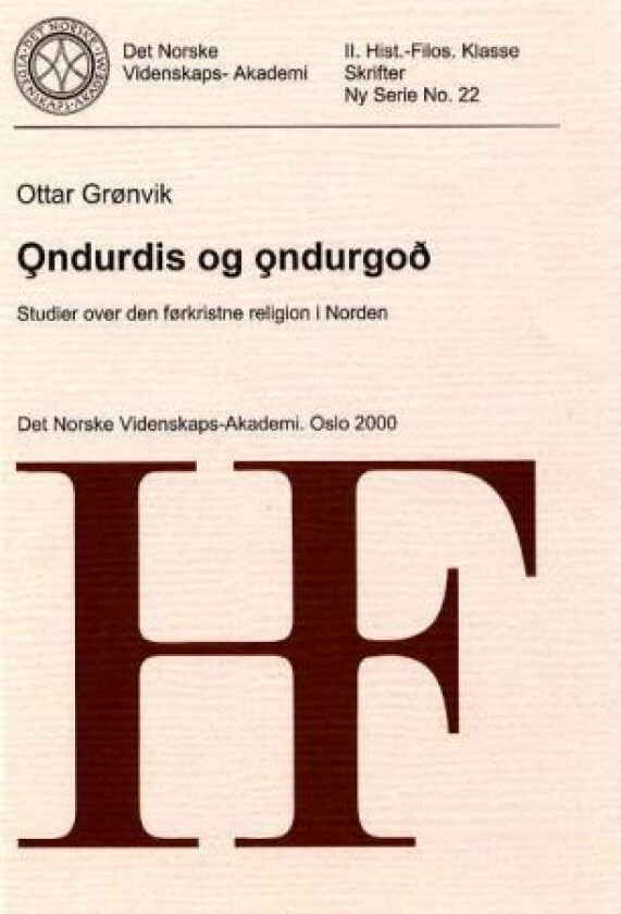 Ondurdis og ondurgod av Ottar Grønvik