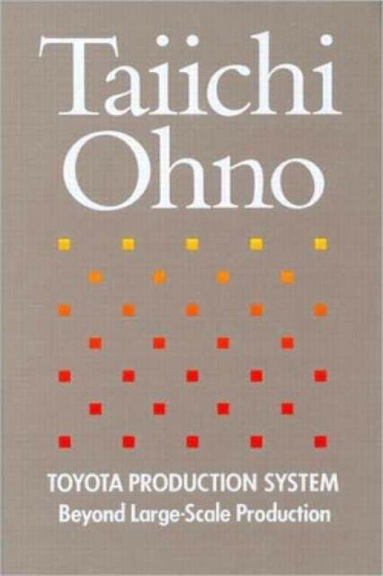 Toyota Production System av Taiichi Ohno