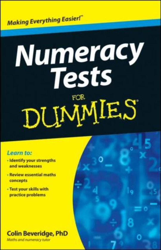 Numeracy Tests For Dummies av Colin Beveridge