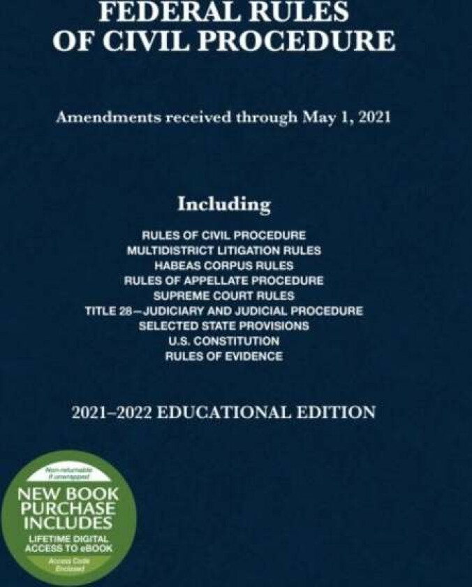 Federal Rules of Civil Procedure av A. Benjamin Spencer