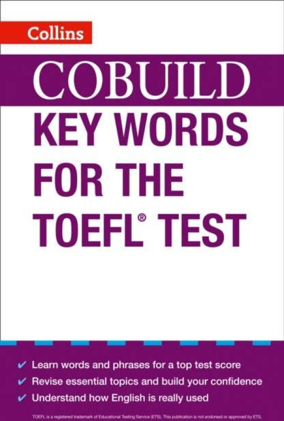 COBUILD Key Words for the TOEFL Test