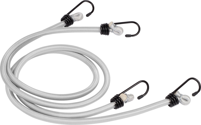 Bagasjestropper elastiske 2 stk Ø10 x 100 cm