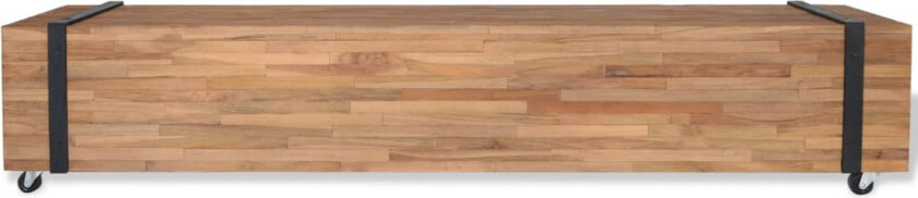 TV-benk 110x30x32,5 cm heltre teak