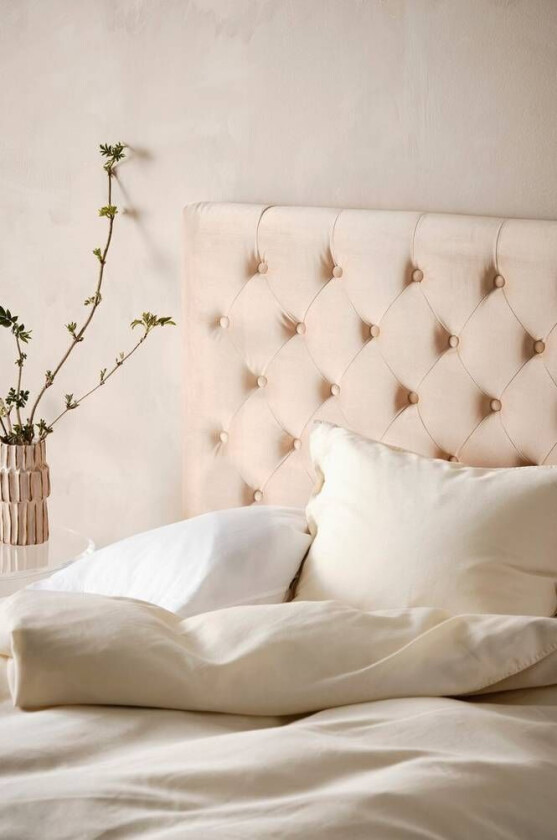 sengegavl 120 cm Pudderbeige