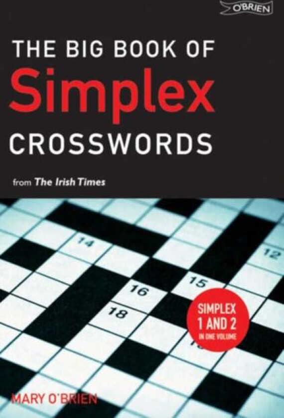 The Big Book of Simplex Crosswords from The Irish Times av Mary O'Brien