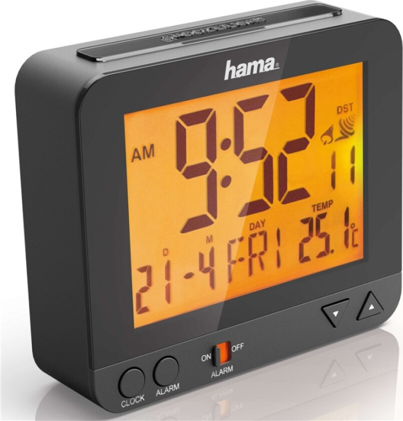 "RC 550" Radio Alarm Clock with Night Light Function