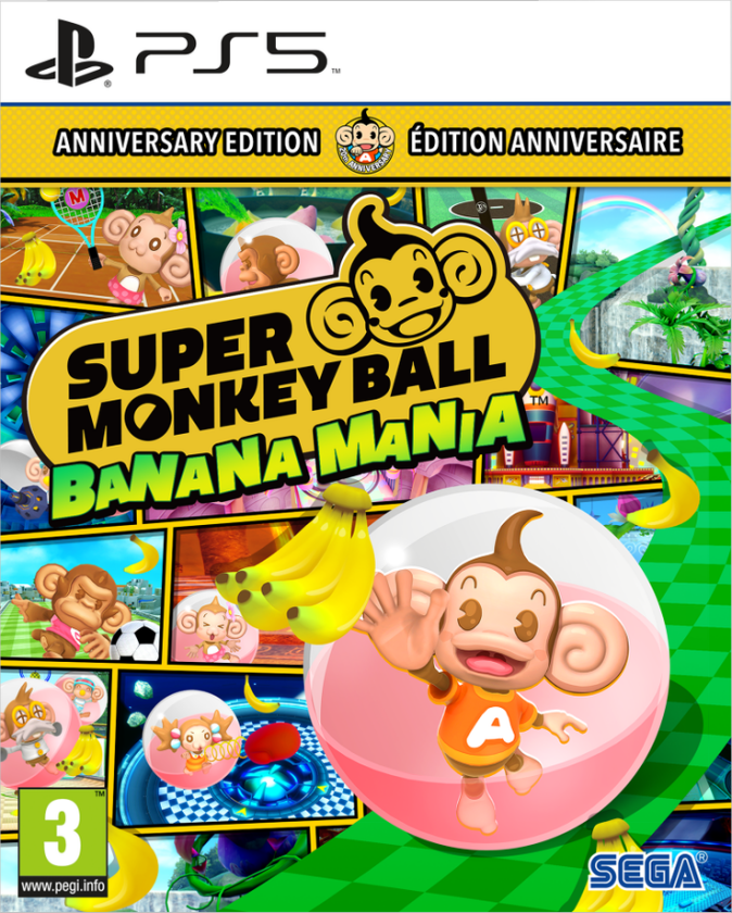 Super Monkey Ball: Banana Mania - Launch Edition - Sony PlayStation 5 - Platformer
