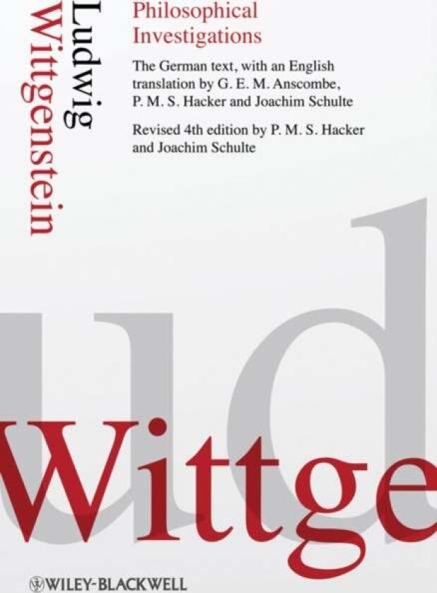 Philosophical Investigations av Ludwig (Late of University of Cambridge UK) Wittgenstein