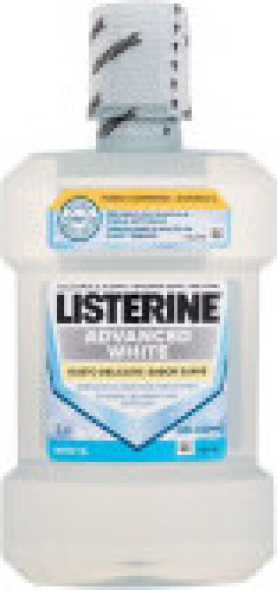 - Advanced White Mild Taste Mouthwash - Unisex, 1000 ml