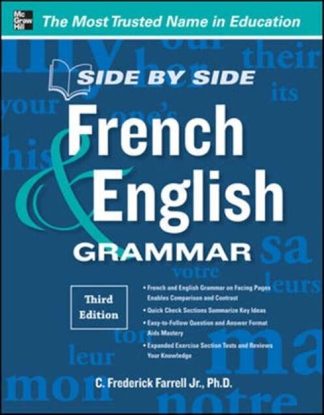 Side-By-Side French and English Grammar av C. Frederick Farrell