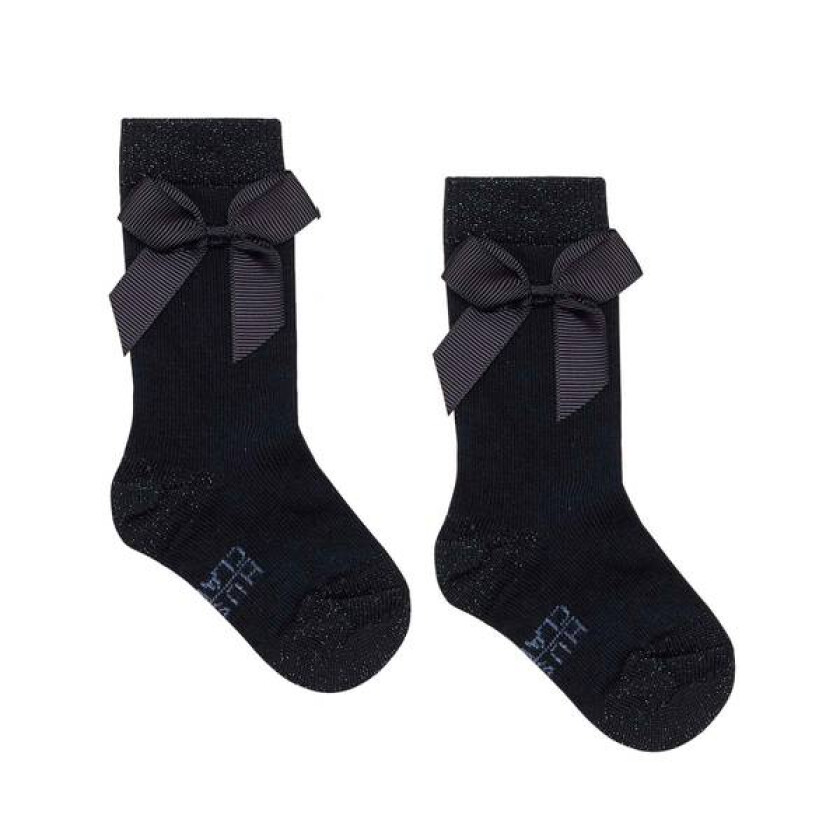 Hust & Claire Fideli Sokker Med Glitter, Blue Depth