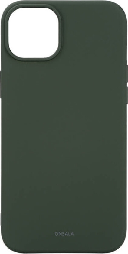 Phone Case with Silicone Feel MagSeries Olive Green - iPhone 15 Plus