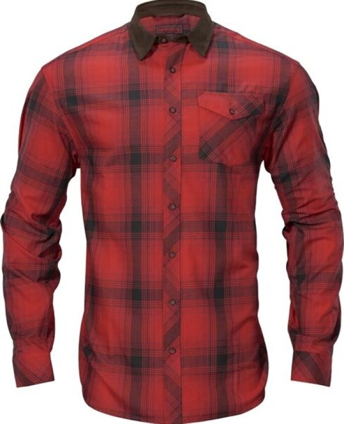 Driven Hunt Flannel Skjorte Red/black Check