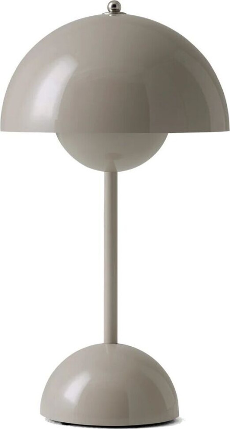 &Tradition Flowerpot portable bordlampe VP9 Grey beige