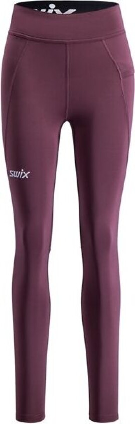 Women's Pace High Waist Tights Plum XS, Plum