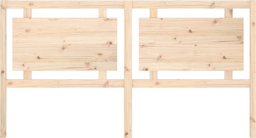 Sengegavl 185,5x4x100 cm heltre furu