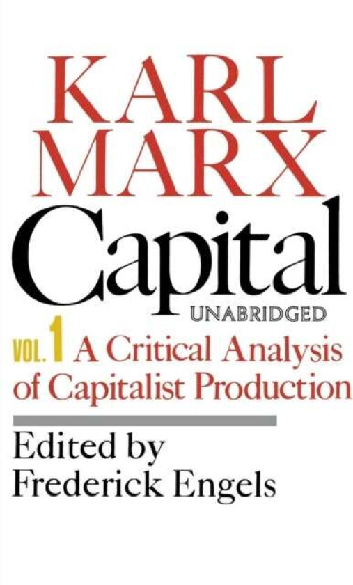 Capital av Karl Marx