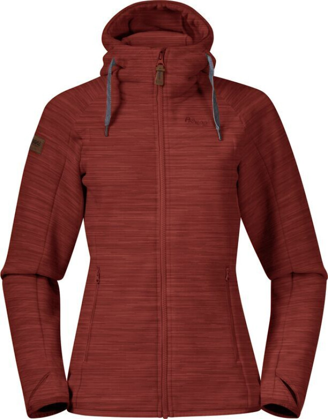 Women's Hareid Fleece Jacket S, Chianti Red