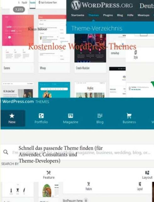 Kostenlose WordPress-Themes av Klaus Itdoor