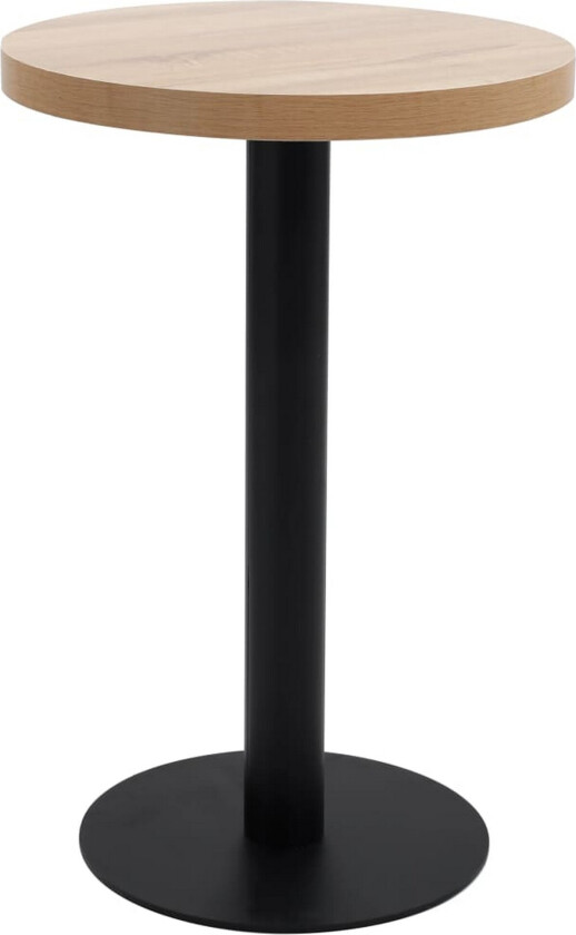 Bistrobord lysebrun 50 cm MDF