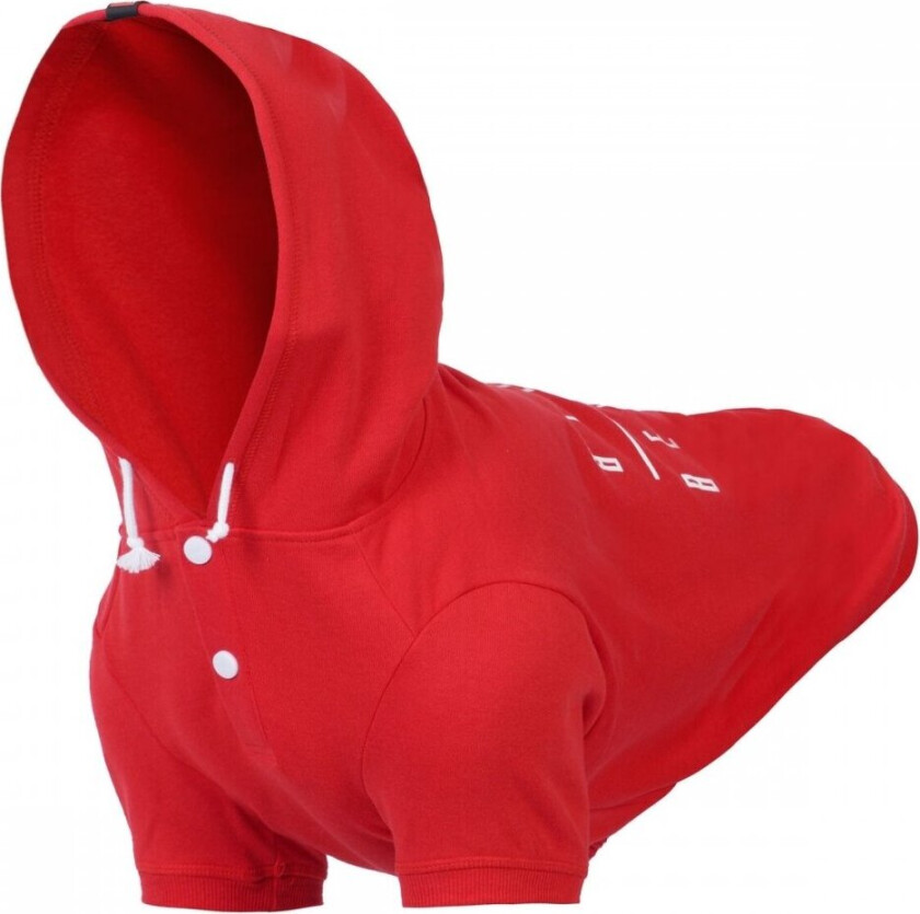 Rukka Pets X Bille Beino Hundegenser med Hette Rød (35 cm)