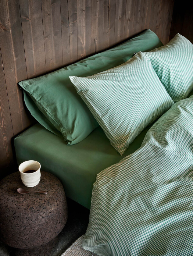 Frans sengesett grön