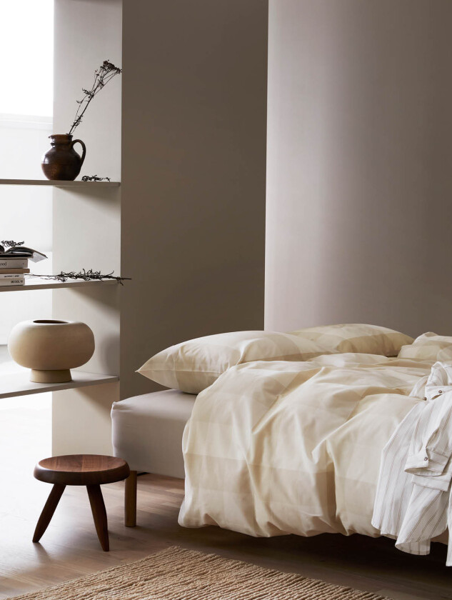 Elen sengesett varm gul