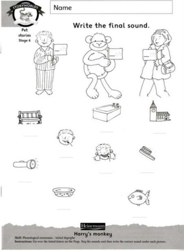 Literacy Edition Storyworlds Stage 6, Animal World, Workbook