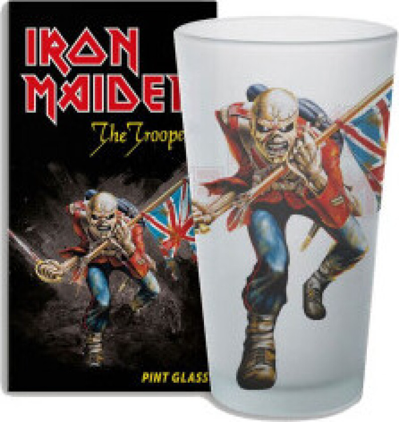 Beer glass: Iron Maiden - Trooper